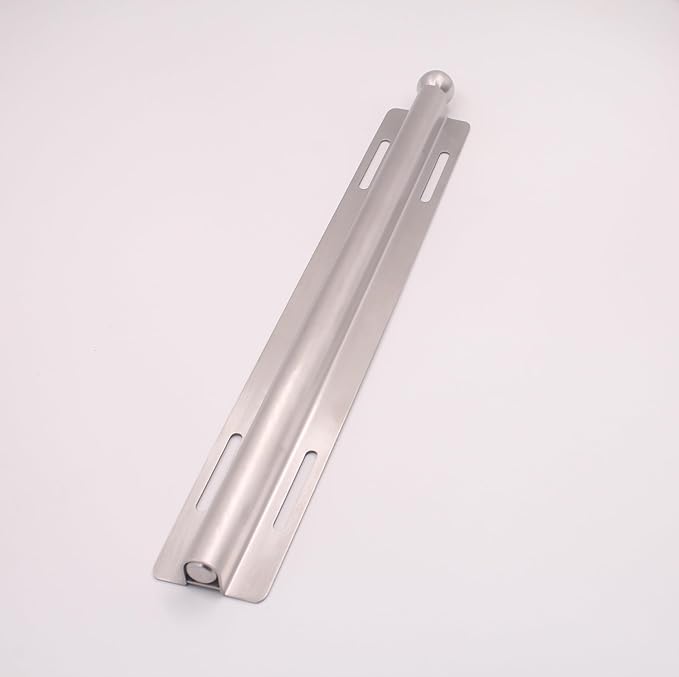 11.8'' Heavy-Duty Pullout Closet Wardrobe Valet Rod, Side-Mount or Top-Mount Retractable Pull-Out Hanging Clothes Rod, Solid Closet Hanging rod Load Capacity of 180 lbs (Stainless Steel Matte Finish)