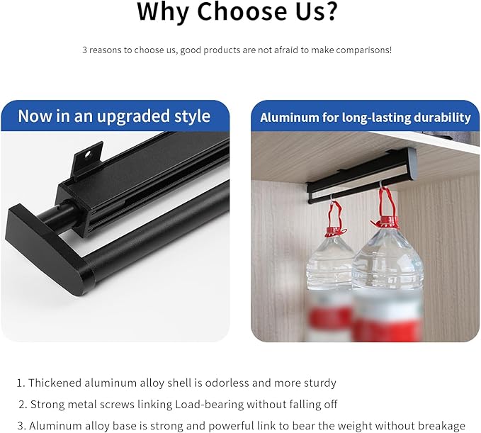 pull out closet rod pull out pants rack for closet valet rod closet black valet rods for closets 11-3/8 inch pull out telescopic trouser rack shallow cabinet organize pants and clothes